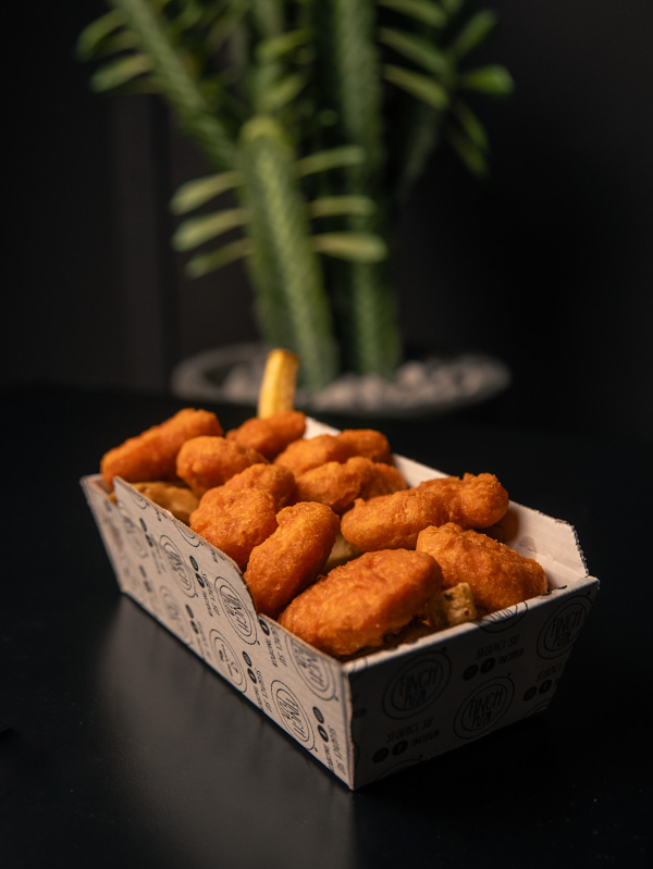 Nuggets Spicy + patatine fritte